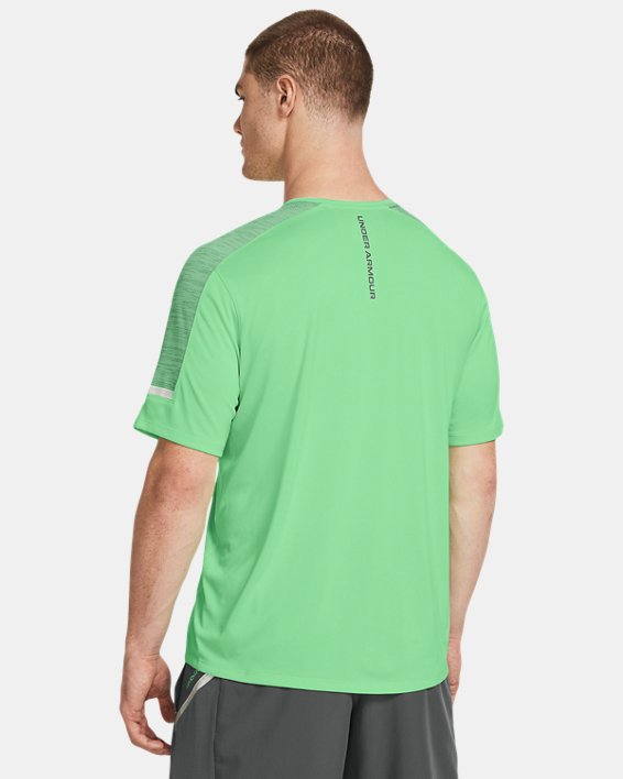 Men's UA Tech™ Short Sleeve, Green, pdpMainDesktop image number 1